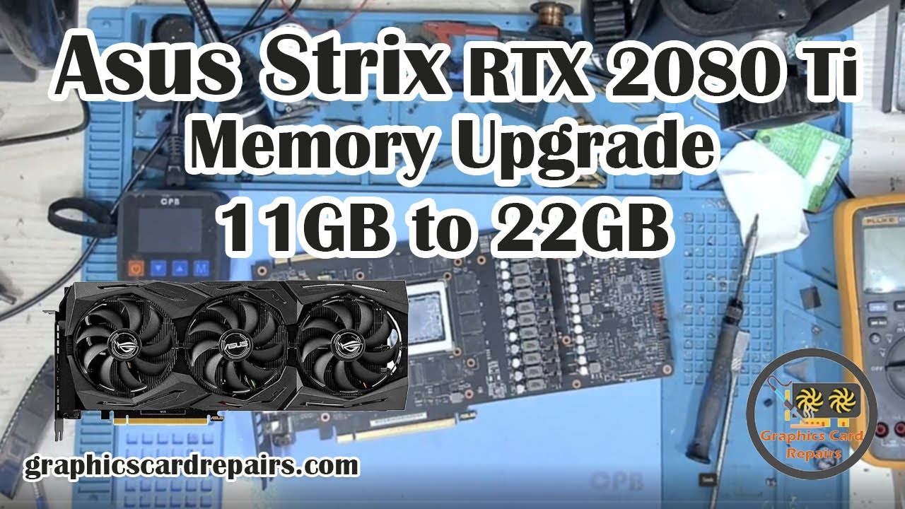Asus RTX 2080Ti 22GB AI画面用 Introducing GeForce RTX 2080 Ti and RTX 2080 graphics cards